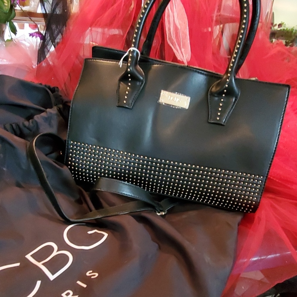 BCBG leather satchel